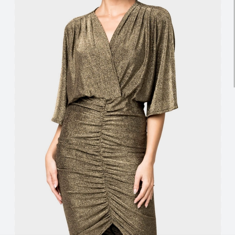 Gibsonlook Knit Cinch Midi Dress